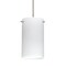 Besa Lighting Stilo 7 Cord Pendant, Chalk, Satin Nickel Finish, 1x5W LED 1BT-4404KR-LED-SN - alternate 1