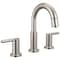 Delta Nicoli Two Handle Widespread Pull-Down Bathroom Faucet, 6.81 in, Stainless 35749LF-SSPD - alternate 1