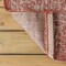 Jonathan Y Tela Bohemian Textured Weave Floral Red/Taupe 8 ft Octagon Indoor/Outdoor Area Rug SMB100A-8TGN - alternate 3