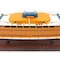 Homeroots 11" Maroon Staten Island Ferry Boat Hand Painted Decorative Boat 401893 - alternate 5