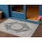 Homeroots 3' X 5' Black And Ivory Oriental Washable Indoor Outdoor Area Rug 597722 - alternate 1