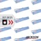 Jackson Safety Drybrow AA-100 Sweatband Elastic BLU 16750 - alternate 4