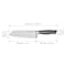 Henckels Graphite 7-inch Hollow Edge Santoku Knife 1011020 - alternate 2