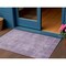 Homeroots 3' X 5' Lavender And Plum Abstract Washable Indoor Outdoor Area Rug 616238 - alternate 1