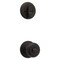 Kwikset Handleset, 2 Grade, Venetian Bronze, 238 x 234 in Backset, KW1 Keyway, 134 in Thick Door 95530-019 - alternate 3