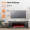 Lifesm 72-inch Media Fireplace with Faux Glass Beads in Black LDFP0009US-BLK - alternate 6