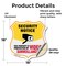 Signmission Security Notice Shield Sign This Propert, 18 Inch X 18 Inch, Vinyl Decal SHI-D-18-462 - alternate 3