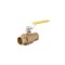 Proline Series Brass 3/4-in SWT x 3/4-in SWT Ball Valve - Lead-Free 107-854NL - alternate 1