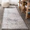 Jonathan Y Minori Filigree Medallion Light Gray/Cream 2 ft. x 8 ft. Runner Rug MDP206B-28 - alternate 1