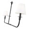 Z-Lite Tova Matte Black 2 Light Linear Chandelier 3049-60L-MB - alternate 5