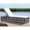 Panama Jack Outdoor Panama Jack Graphite Chaise Lounge W/Wheels and cushion PJO-1601-GRY-CL-CUSH - alternate 2