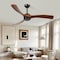 Edendirect 72 Inch Sturdy Load-Bearing Ceiling Fan with Remote Control, Reversible Rotation ZR-W2352P306828 - alternate 3