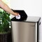 Elama 2 Section 8 Gallon Each Section Trash and Recycling Step Bin with Slow Close Mechanism EL-I10R-60L - alternate 5