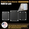 Azar Displays Floating Acrylic Gallery Wall Frame Set, 1" Stand off, Silver, 3PK 105704-SLV - alternate 7
