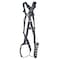 Msa Safety V-Form Fall Protection Harness, 2XL, 400 lb, Quick-Connect Chest/ Tongue Leg Straps, Back D-Ring 10252235 - alternate 4