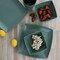 Gibson Home Grayson Melamine 12 Piece Square Dinnerware Set in Green 134047.12 - alternate 3