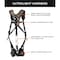 Malta Dynamics UltraLight Harness Kit, S/M, 300 lb, Quick-Connect Chest/ Quick-Connect Leg Straps HE2100 - alternate 4