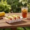 Smarty Had A Party 6 oz Red Plaid Paper Food Trays, 1000PK 5606-RP-CASE - alternate 3