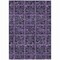 Homeroots 9' X 12' Purple Plum And Charcoal Medallion Washable Indoor Outdoor Area Rug 589312 - alternate 5
