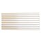 Apollo Tile White 0.6 in x 12 in Glass Glossy Pencil Liner Tile Trim 0.5 sqft/case, 10PK APLGP8801A - alternate 7