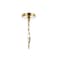 Jonathan Y Colin 3-Light 22" Adjustable Iron/Glass Retro Hurricane LED Pendant, Brass Gold JYL6122A - alternate 8