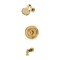 Symmons Braston HydroMersion Single Handle Tub and Shower Faucet Trim Kit - 1.5 GPM (Valve Not Included) 5892BBZ15TRM - alternate 1
