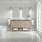 James Martin Vanities Breckenridge 60 in. Double Vanity, Whitewashed Oak w/ 3 CM Parisien Bleu Top 330-V60D-WWO-3PBL - alternate 4
