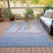 Homeroots 3' X 5' Blue And Gold Nautical Washable Indoor Outdoor Area Rug 631029 - alternate 5