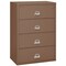 Fireking 4 Drawer, 1 Hr Fire & Impact Rated, 38" Wide Lateral Tan 4-3822-CTN - alternate 1
