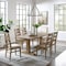 Crosley Joanna 7-Piece Dining Table Set For 6 KF13070RB-RB - alternate 4