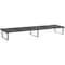 Lorell Quick-Install Monitor Laptop Riser, 4.8" x 39.4" x 10.2", Black LLR99556 - alternate 1