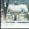 Homeroots Snow Softly Falling 1 Black Framed Print Wall Art 407412 - alternate 1