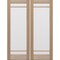 Doornmore G10302, 74.5" x 98" ( 2x36" Door) Left Hand, Mahogany SDL 3 Lite Exterior Door G10302-SW-3696_2_LI - alternate 7