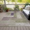 Homeroots 8' X 10' Green Purple And Pink Geometric Washable Indoor Outdoor Area Rug 612415 - alternate 6