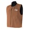 Gobi Heat Ibex Men's Heated Work Vest, Brown, M 728614 - alternate 4