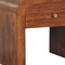 Homeroots 16" Oak Solid Wood One Drawer Nightstand 722565 - alternate 5