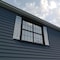 Ekena Millwork Rustic Two Board Joined Board-n-Batten Pecky Cypress Faux Wood Shutters w/End Batten, 11"W x 86"H SHUBJE11X86PCPR - alternate 11