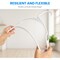 Simple Deluxe Lightweight Plastic Hangers, Space Saving Clothes Hangers w/ Non-Slip Shoulder Notches, White, 30PK HIHANGPLASTW01X30 - alternate 3