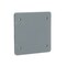 Abb 2-gang weatherproof Blank Cover - Gray E9802CN-CAR - alternate 2