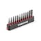 Tekton 4 mm Security Bit Set with Rail, 12-Piece, Square, Spanner, Clutch, Tri-Wing, Line Head DZZ92007 - alternate 1