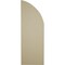 Ekena Millwork Rough Sawn 3 Board Joined Board-n-Batten w/Quarter Round Arch Top Faux Wood Shutters, 16 1/2"Wx62"H SHUBJQ16X62RSPR - alternate 6