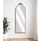 Homeroots 65" Black Metal Arch Full Length Hanging Mirror 632510 - alternate 1