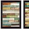 Homeroots Set Of Two Today is a New Day Faux Wood Slat Black Framed Print Wall Art, 2PK 405741 - alternate 2