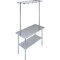 Amgood 48 in. Stainless Steel Table-Mounted Pot Rack AMG TMP-48-Z - alternate 3