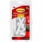Command Hook Set, White, Plastic, 1 1/4 in D, PK168 17003-MPES - alternate 1