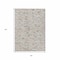 Homeroots 5' X 8' Linen And Gray Geometric Washable Indoor Outdoor Area Rug 616557 - alternate 6
