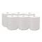American Paper Converting Hardwound Paper Towels, 1 Ply, Continuous Roll Sheets, 800 ft, White, 6 PK W8016-6 - alternate 3