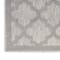 Homeroots 6' Silver And Gray Geometric Indoor Outdoor Area Rug 556293 - alternate 5