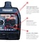 Tomahawk Power 3000 Watt Inverter Generator Super Quiet Portable Gas Power Professional Use - Camo Special Edition TG3000i-BRV - alternate 6