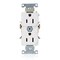 Leviton Duplex Receptacle/Outlet, 15 Amp 5242-W - alternate 1